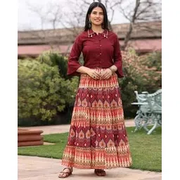 juniper Women Printed 2-Piece Co-Ord Set-picture-36