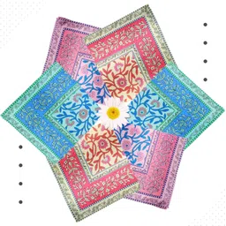 JUNO LUXE JL-1278-FP-E ULTRA SOFT HANKIES FOR LADIES ["Pink, Yellow, Blue"] Handkerchief-picture-17