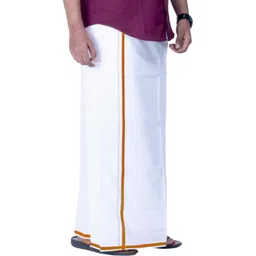 JUPALAW TRENDY & TRADITIONAL COTTON dhoti/LUNGI Solid, Striped Men Dhoti-picture-11