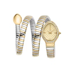 Just Cavalli Women Embellished Dial & Serpentine Strap Analogue Watch JC1L372M0055-picture-16