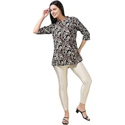 JUST FIT Ethnic Nylon Shimmer Wear with Anti-Stretchable Finish & Cooling Fabric | Stylish, Breathable & Comfortable Outfit-picture-38