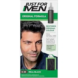 Just for Men Original Hair Color Real Black H-55, 120g-picture-22