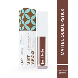 Just Herbs Herb-Enriched Matte Liquid Lipstick 2 ml - Liquorice Brown 12-picture-18