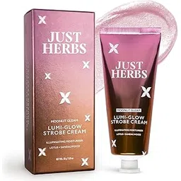 Just Herbs Lumi Glow Strobe Cream with Lotus & Sandalwood (Moonlit Gleam, 30 g)-picture-18