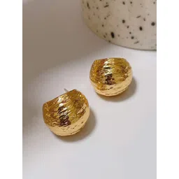 Just Lil Things Gold-Plated Contemporary Drop Earrings-picture-24
