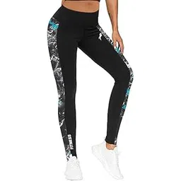 just rider Active Yoga Pants for Womens Gym High Waist with One Pocket, Tummy Control, Workout Pants 4 Way Stretch Yoga Leggings-picture-22