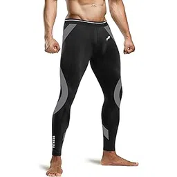 just rider Men's Running Full Length Tights Compression Lower Sport Leggings Gym Fitness Sportswear Training Yoga Pants for Men & Women-picture-13