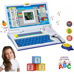 just97 Educational English Learner Laptop with Mouse for Kids 20 Activity Games Toy_504-picture-22