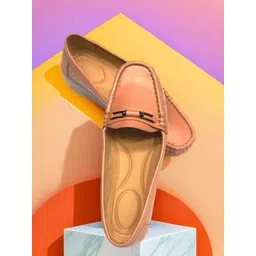 JUTTIESMAKER Women Textured Fashion with Buckles Flats-picture-38