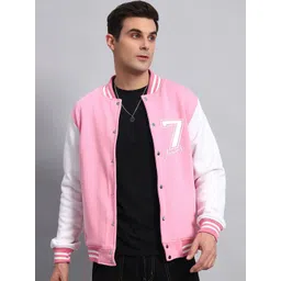 Juxar Men Colourblocked Lightweight Bomber with Patchwork Jacket-picture-18