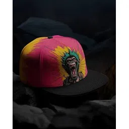 juxar Men Wildcore Print Snapback Cap-picture-51