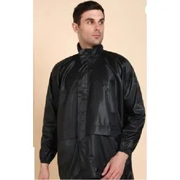 jvbrangi Solid Men Raincoat-picture-19