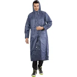 jvbrangi Solid Men Raincoat-picture-19