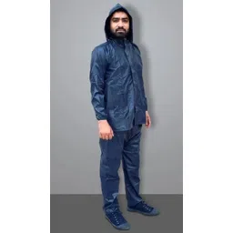 jvbrangi Solid Men Raincoat-picture-10