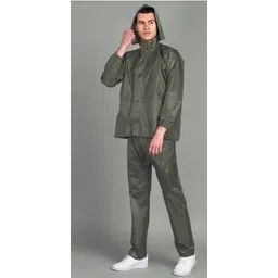 jvbrangi Solid Men Raincoat-picture-12