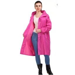 jvbrangi Solid Women Raincoat-picture-12