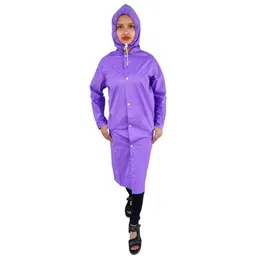jvbrangi Solid Women Raincoat-picture-29