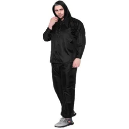 jvbrangi Solid Men Raincoat image 1