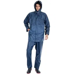 jvbrangi Solid Men Raincoat image 1