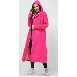 jvbrangi Solid Women Raincoat image 1