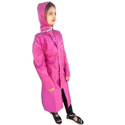 jvbrangi Solid Women Raincoat image 2