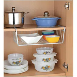 Undershelf Basket Large - 16" (set of 3) Plastic Kitchen Trolley-image-36