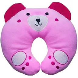 JW Enterprises Cute Cartoon Design Children's Travel Neck Pillow, Multi Design, U-Shape Support Cushion for Kids Plush Support Cushion (Pink)-picture-19