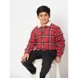 JWAAQ Boys Checked Cardigan-picture-13