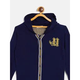 JWAAQ Boys Embroidered Full Sleeve Cardigan image 3