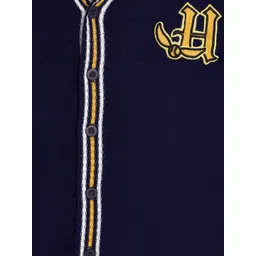 JWAAQ Boys Embroidered Full Sleeve Cardigan image 2