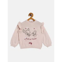 JWAAQ Girls Cotton Graphic Printed Full Sleeve Sweater-picture-20