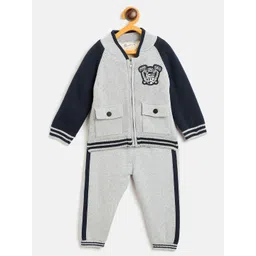 JWAAQ Kids Colourblocked Long Sleeves Sweatshirt With Joggers-picture-37