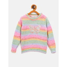 JWAAQ Kids Colourblocked Pullover With Embellished Detail-picture-21