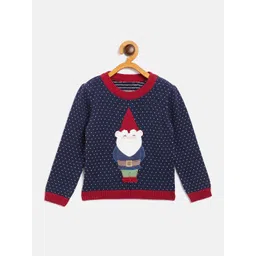 JWAAQ Unisex Kids Quirky Printed Cardigan with Applique Detail-picture-37