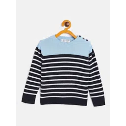 JWAAQ Unisex Kids Striped Pullover-picture-12