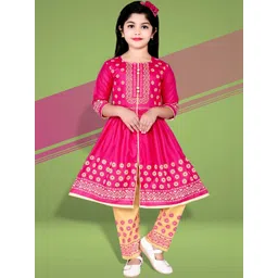 jy traders Girls Printed Trousers-picture-25