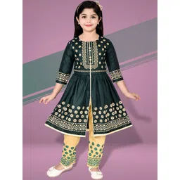 jy traders Girls Printed Trousers-picture-39