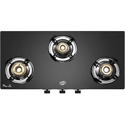 Jyoti Majesty 3 Burner Gas Stove Glass Top | Direct Flame Forged Brass Burners | Toughened Glass with 5-Year Manufacturer Warranty | Easy Clean Drip Tray | ISI Marked-picture-24