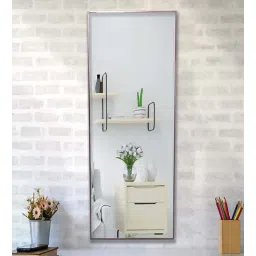 k k glass & aluminium Brown Aluminium Frame Full Length Mirror-picture-40