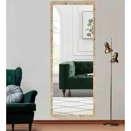 k k glass & aluminium Yellow Glass Full Length Mirror-picture-18