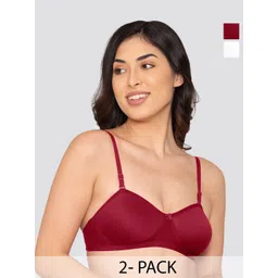 K LINGERIE Pack of 2 Roxy Multiway Straps Demi Cup Balconette Bra-picture-40