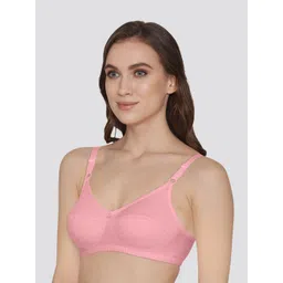 K LINGERIE Pack Of 3 Solid Non Padded Full Coverage Cotton Everyday Bras image 3