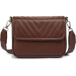 k london PU Leather Sling Bag for Womens-Girls Travel Crossbody Bag with Detachable Strap Ladies Shoulder Purse Stylish Shoulder Bag Quilted Cross Body Sling Bag(2404_Parent)-picture-12