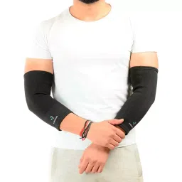 k squarians ‎K SQUARIANS Small Elbow Sleeves Band Black for Men & Women, ST-W2NC-QWK0 (1 Pair)-picture-30