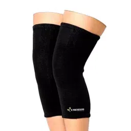 K SQUARIANS Medium Knee Support Cap Black with Heat Retention Fabric for Men & Women, 4K-REQ5-LORW (1 Pair)-picture-35