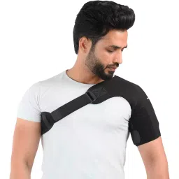 K SQUARIANS Medium Neoprene Shoulder Support Wrap Brace for Men & Women, D3-7P94-WG7G-picture-20