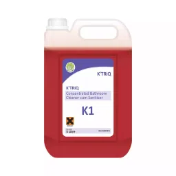 k triq K'TRiQ K-1 Bathroom Cleaner cum Sanitizer Concentrate Pack of 2 x 5 Litre-picture-37