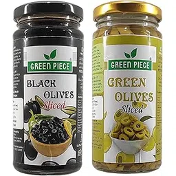 K3 Masala Green Piece Black Olives Sliced(230Gm)And Green Olives Sliced(230Gm)(Pack Of 2)(460Gm).-picture-17