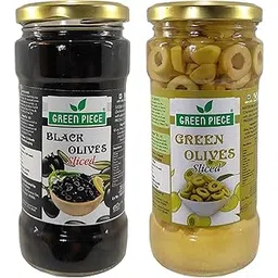 K3 Masala Green Piece Black Olives Sliced(450Gm)And Green Olives Sliced(450Gm)(Pack Of 2)(900Gm).-picture-16
