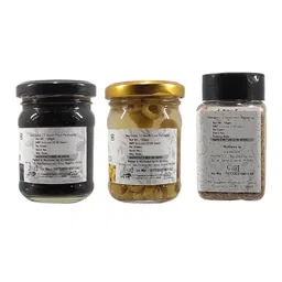 K3 Masala Green Piece Black Olives(120Gm),Green Olives(120Gm),Pizza Spice Mix Seasoning(50G)(Pack Of 3)(290 G) image 2